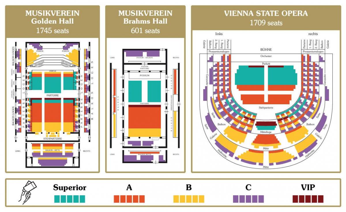 Mapa opera Vídeň