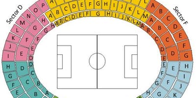 Mapa ernst happel stadion