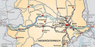 Mapa schwechat 