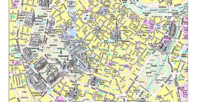 Vídeň-turistický průvodce, mapa