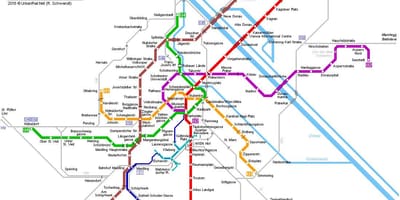 Mapa uban Wien