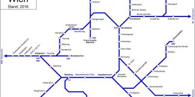 Mapa Vídně s7